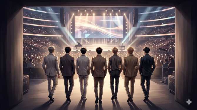 BTS, 4년 만에 첫 시상식 출연 — 아메리칸 뮤직 어워드