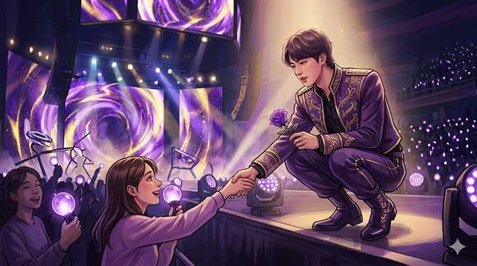 BTS Jin Connects Warmly with Fans – A True Fan Love Story 2