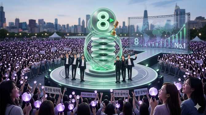 【非公式】BTS、ス포티파イで8回目の1位達成！ARMYと共に祝う特別な瞬間 2
