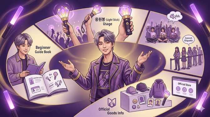 ARMY 팬 문화 가이드: 응원봉, 팬 에티켓, 공식 굿즈 정보까지 한눈에 3