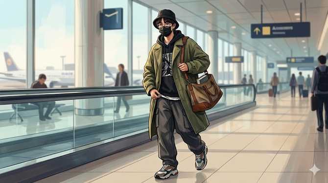RM 공항 패션의 시그니처 룩 모음: 스타일 키워드와 대표 아이템 분석 3