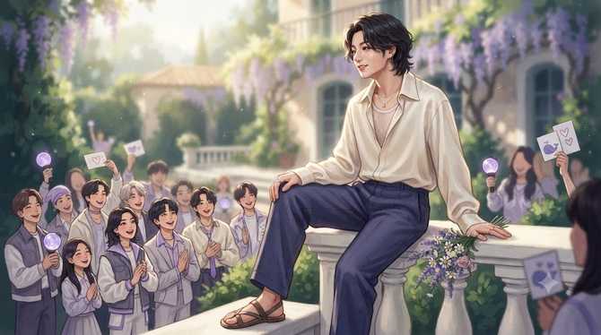BTS 진, 왕자님의 여름 화보와 ARMY와의 특별한 순간