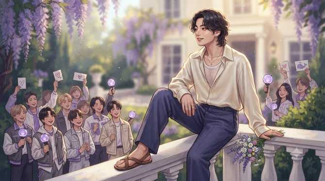 BTS 진, 왕자님의 여름 화보와 ARMY와의 특별한 순간 2