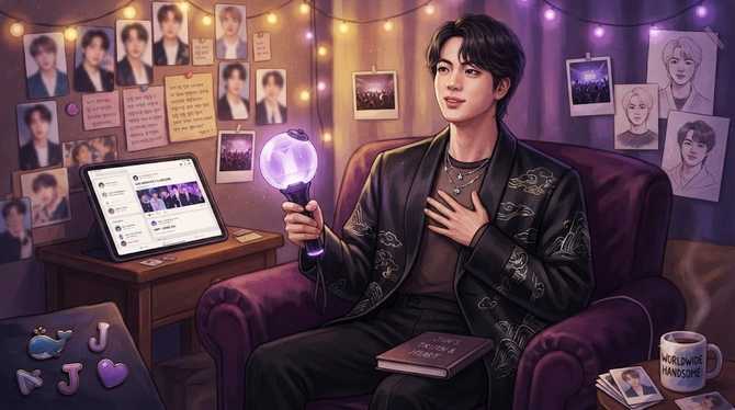방탄소년단 진, 글로벌 핸섬으로서의 진솔한 양심고백과 팬들과의 특별한 순간