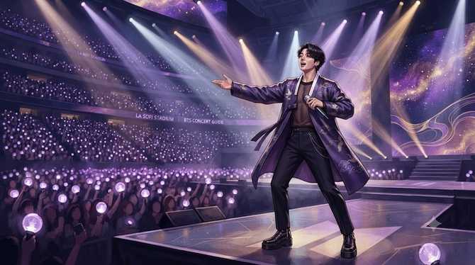 방탄소년단 콘서트 가이드: LA 소파이 스타디움 무대 준비와 팁