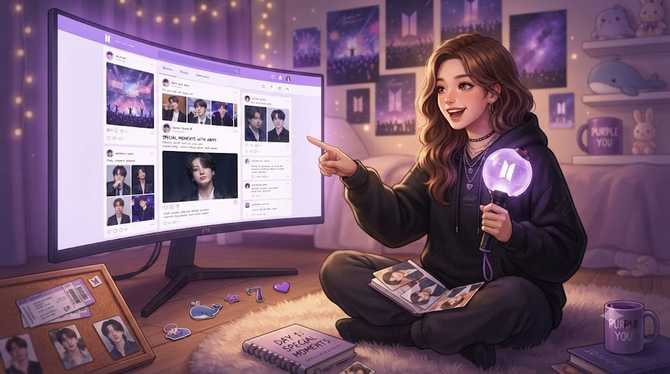 BTS 커뮤니티 포스트와 ARMY의 특별한 순간들