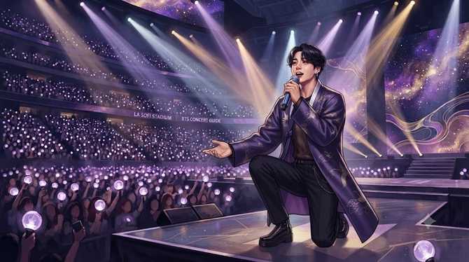 방탄소년단 콘서트 가이드: LA 소파이 스타디움 무대 준비와 팁 3
